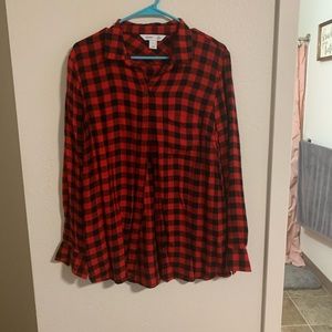 Flannel top